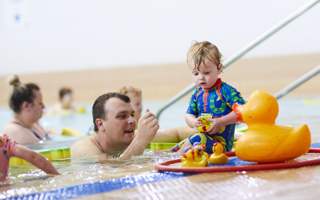 Photo of Parent and Baby swimming lessons at Horizon Guildford