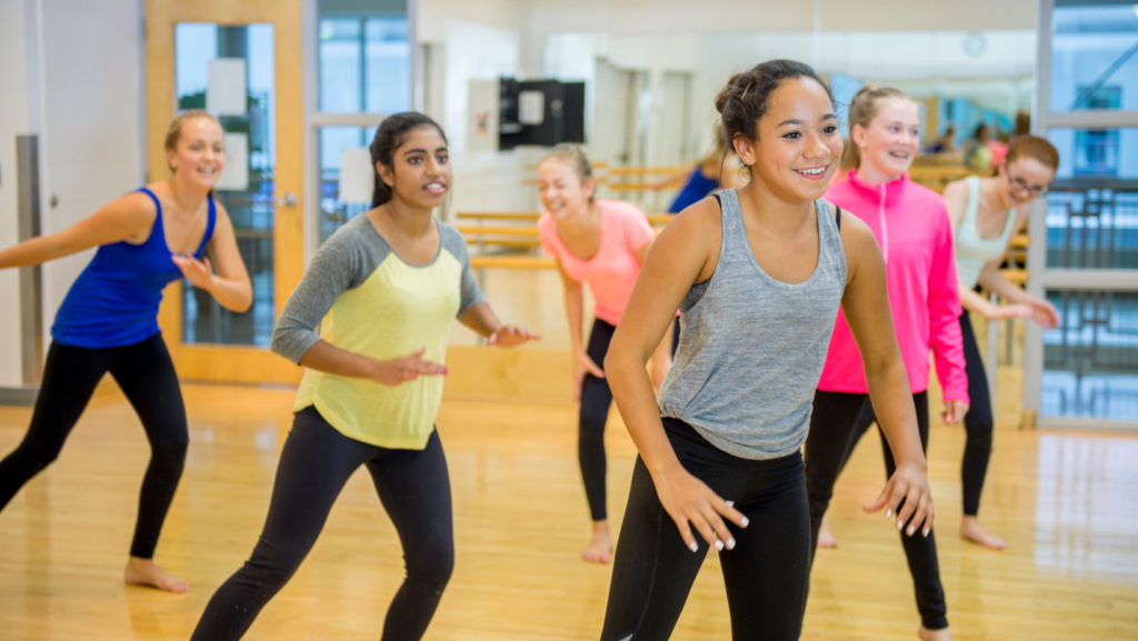 Born to Move class for 12-15 year olds at Horizon