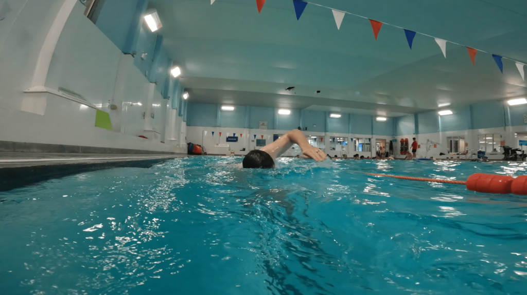 Swim England Adult Swimming Framework - Man swimming