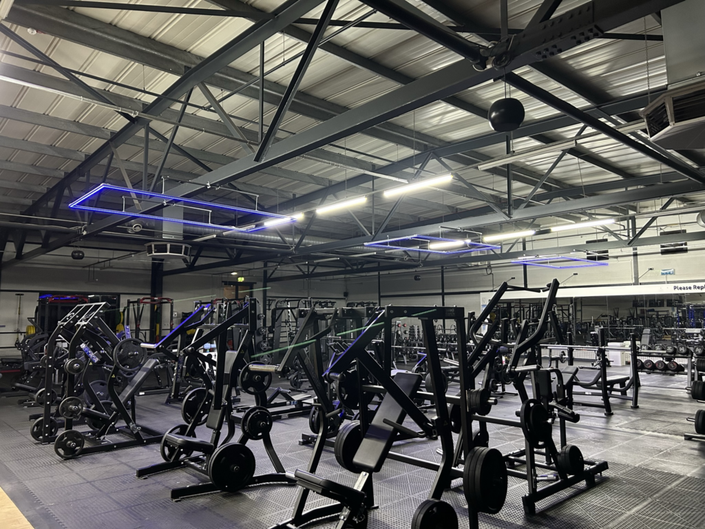 Horizon Havant's newly refurbished gym.