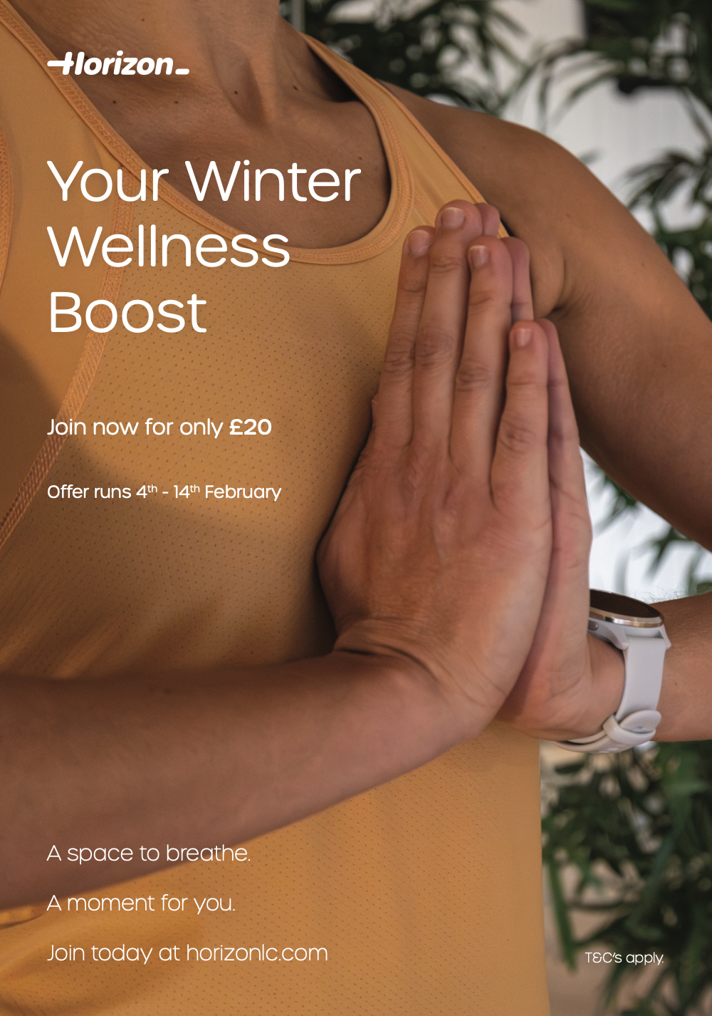 Winter wellness boost offer for £20